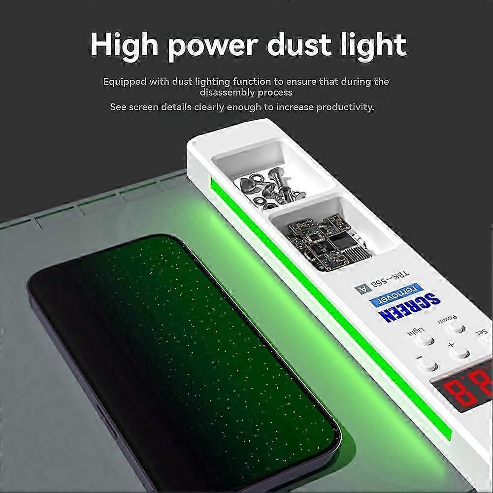 TBK Green Light Heating Pad - Intelligent, temperature-adjustable heating pad with quick preheat function-SNNGV