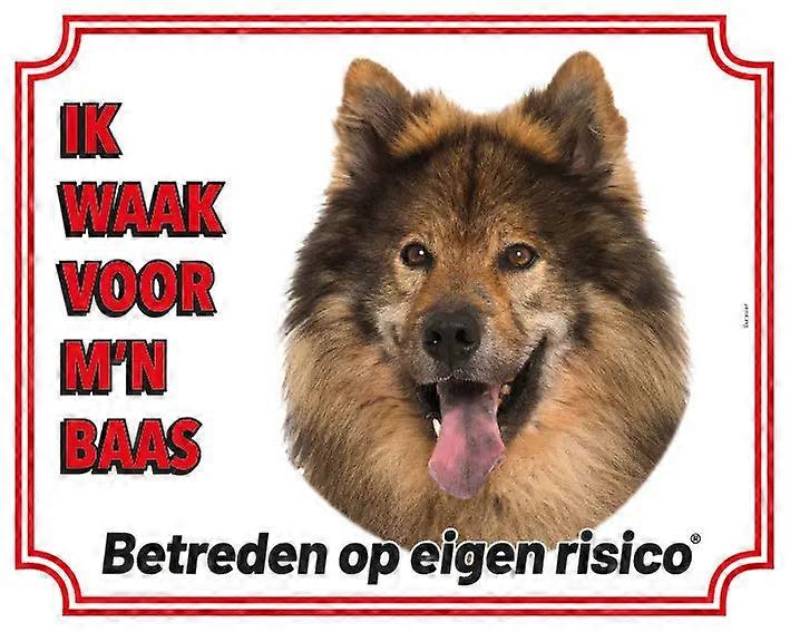 Sticker King Eurasian Warning Sign (2)