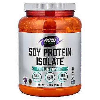 NOW Lebensmittel, Sport, Sojaproteinisolat, rein geschmacksneutral, 2 lbs (907 g)