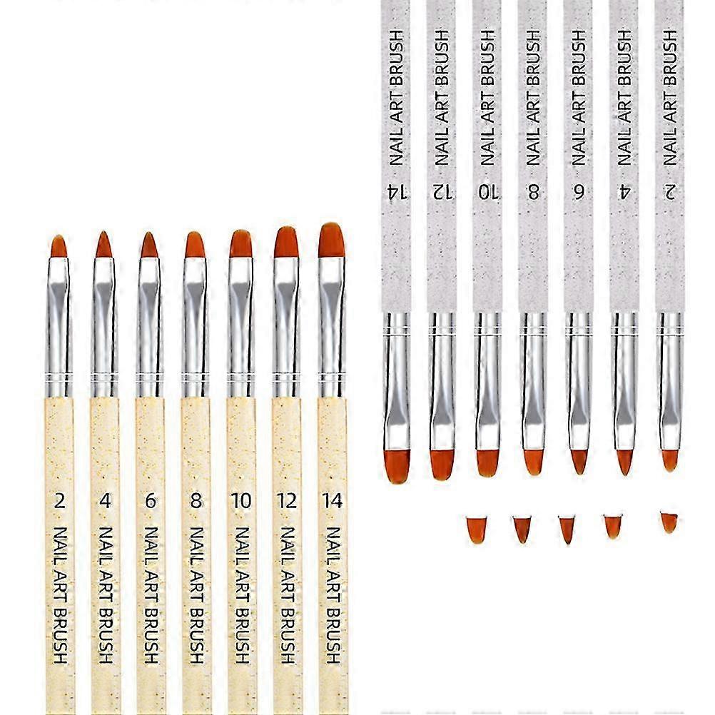 14Pcs Lightweight Nail Art Brush Set