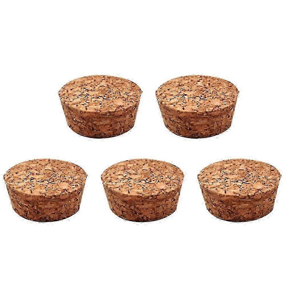 Tapered Natural Cork Stopper Set
