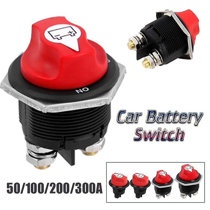 Car Battery Switch Safe Power Cut Off Isolator Rotary Disconnect Switch