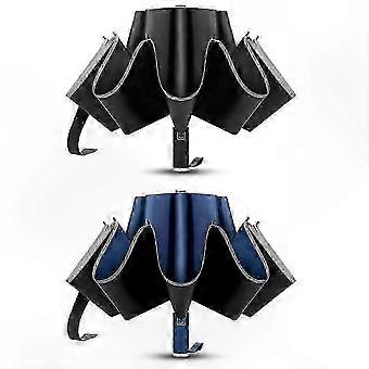 Compact Travel Umbrella 2-Pack, Durable 10-Rib Frame, Wind-Resistant compatible with Rain and Sun Protection