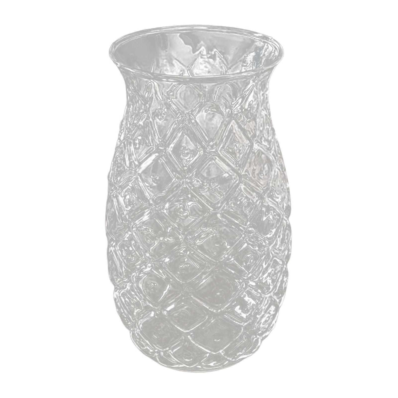Borosilicate Pineapple Embossed Drinking Glass