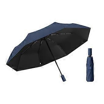 Fully Automatic Folding Umbrella for Women Windproof Compact Travel Design with Durable Metal Frame