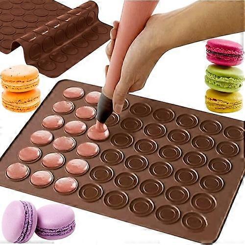 Silicone Macaron Cake Mold / 48 places baking Mold.C7