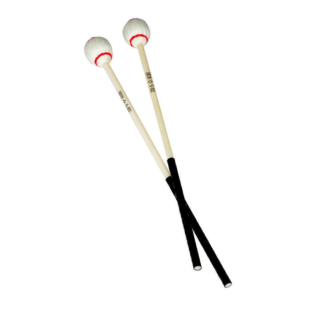 Durable Marimba Mallets Pair with Comfortable Grip for Xylophone Beginners and Professionals
