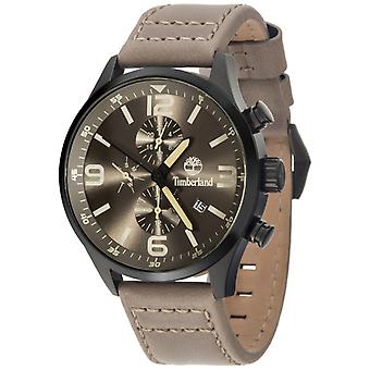 Timberland Rutherford Quartz Analog Men Watch with Cowskin Bracelet 15266JSB-79