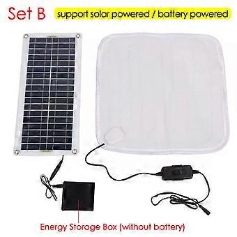 12V, 50W Solarpanel-betriebene elektrische Heizdecke, Winter, wärmt Katzen und Hunde, für den Innen- und Außenbereich, batteriebetrieben, Tierheizung.