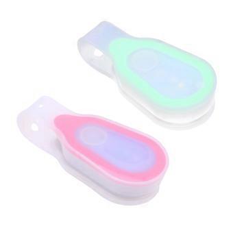 Safety LED Light Clip on Three Mode Running Light 2Pcs for Outdoors