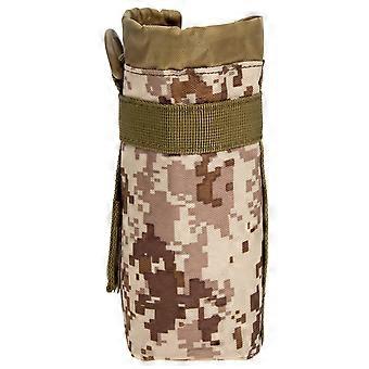 Water Bottle Carrier Nylon Bag for Outdoor Sports with Camouflage Design