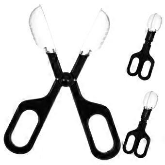 3pcs Plastic Pet Waste Scoop Set for Hamster Poop Picking with NonSlip Handle for Small Animal Cage Cleaning