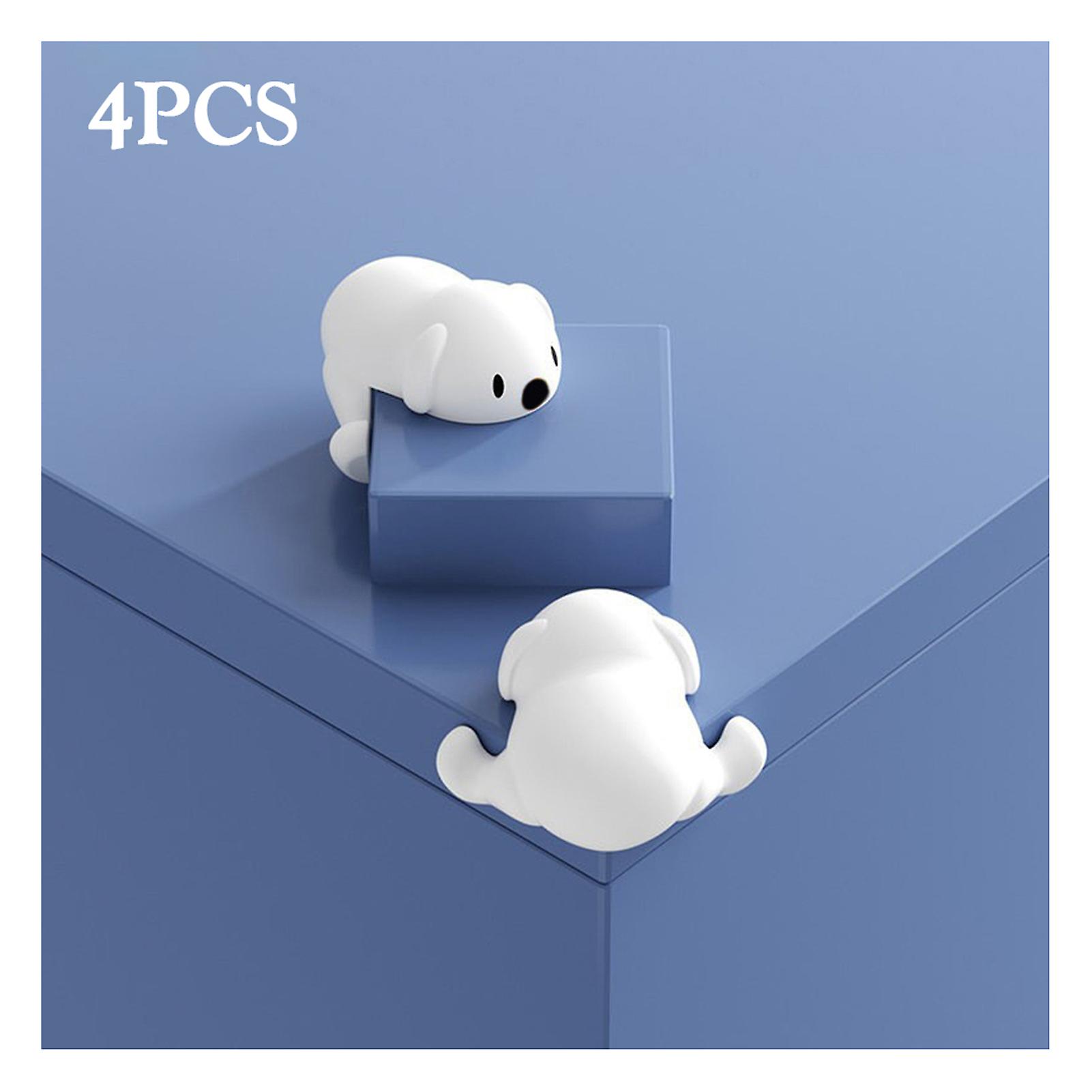Cartoon Animal Dog Table Corner Protector Soft Silicone Children Anti-Collision Table Corner Guards