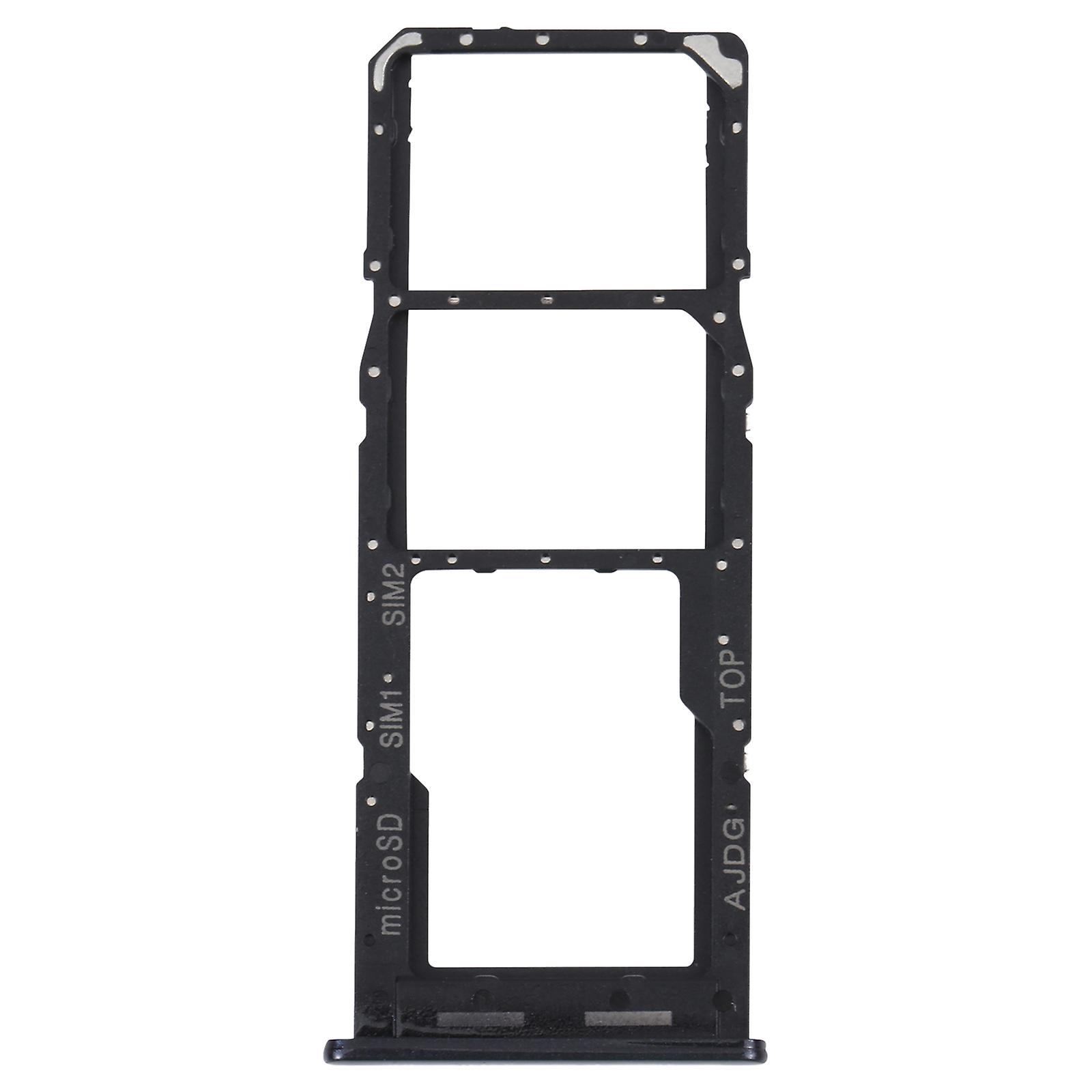 Replacement SIM Card Tray for Galaxy A04s Black