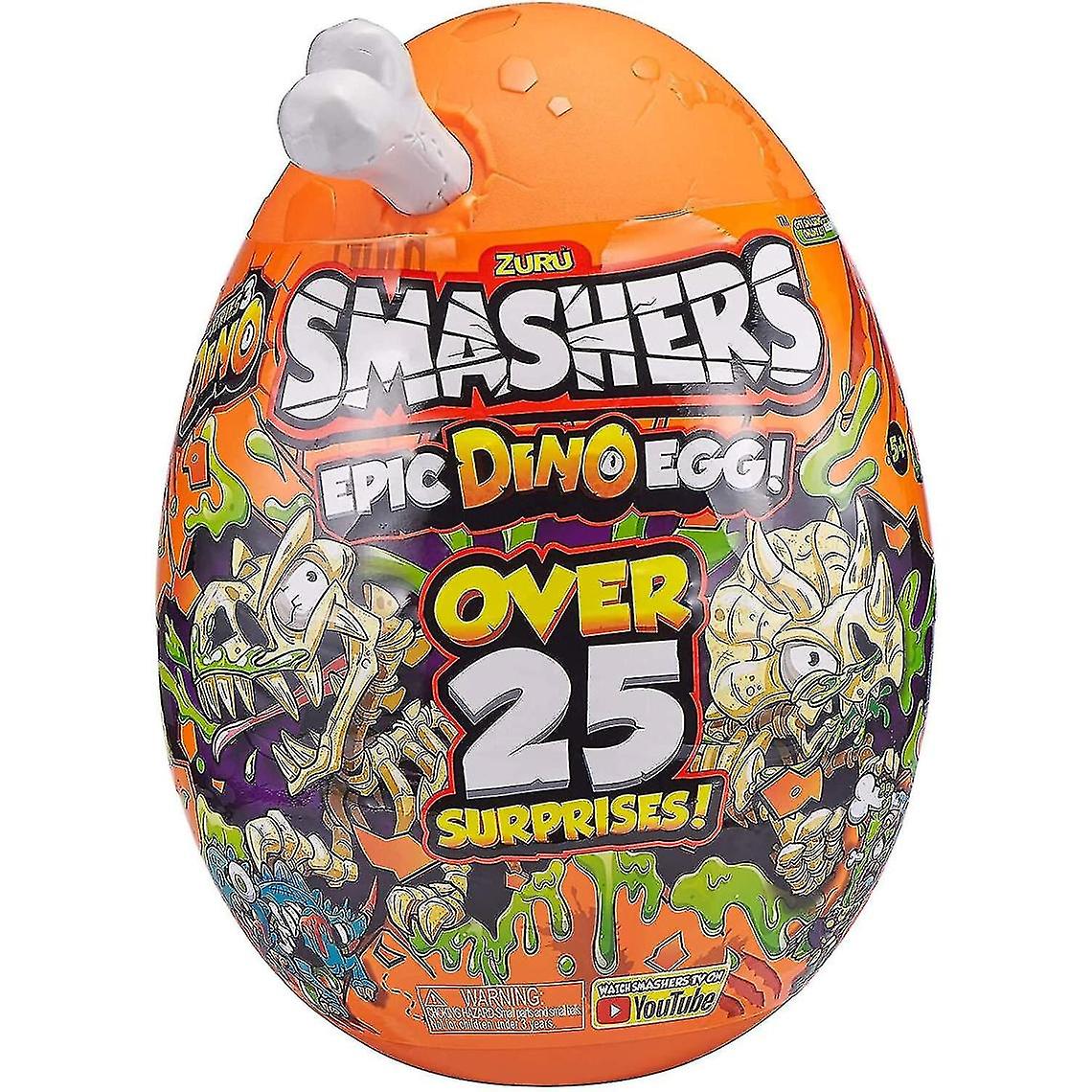 Zulu Crusher Series 3 Epic Dinosaur Egg Collection (various Color Bones)