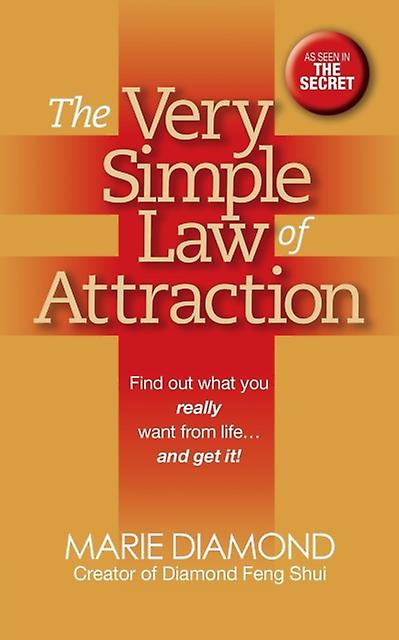 The Very Simple Law Of Attraction Find Out What You Really Want From Life . . . by Marie Diamond Paperback Book
