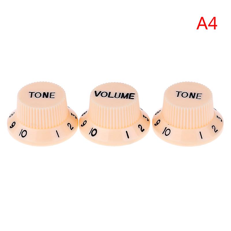 Guitars Strat Knob 1-volume 2-tone Control Knobs For Guitar