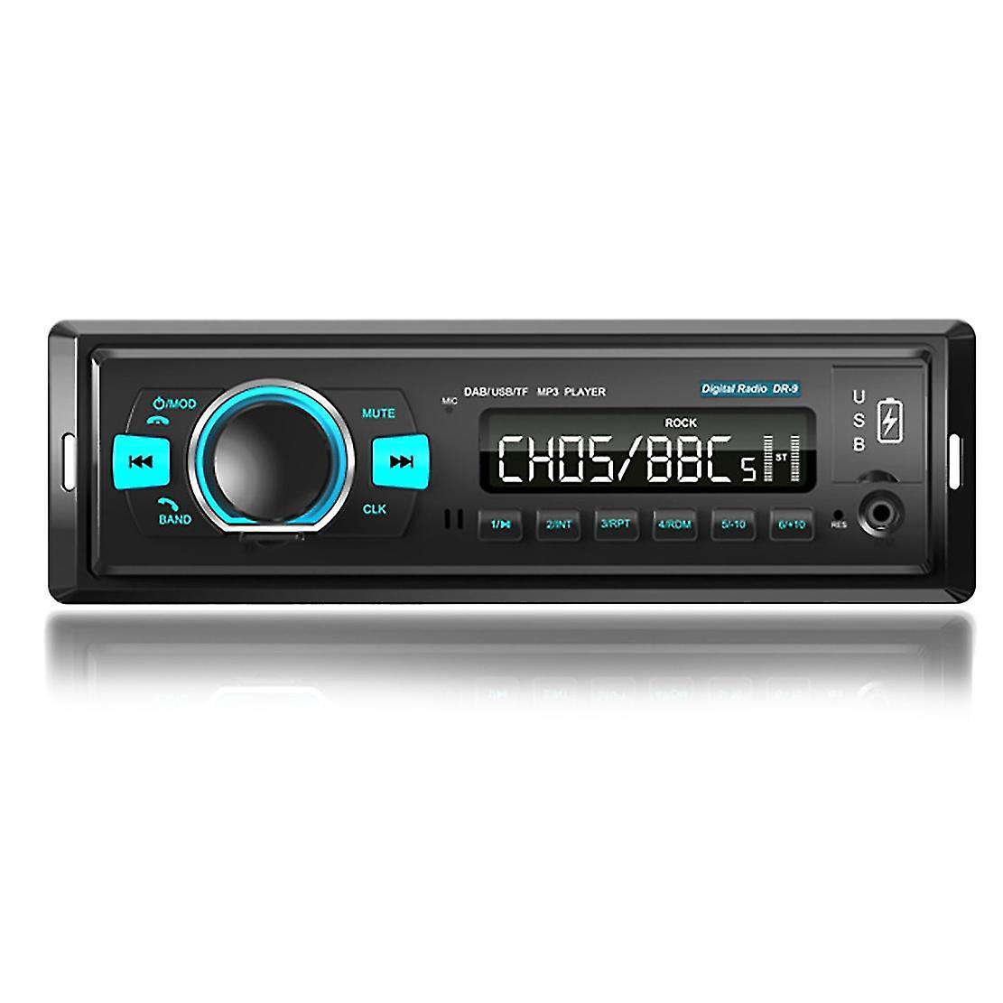 POTATO Dab Car Digital Radio Player Bt 4.2 Car Audio Player Dab/dab+/fm Receiver Support U Disk and