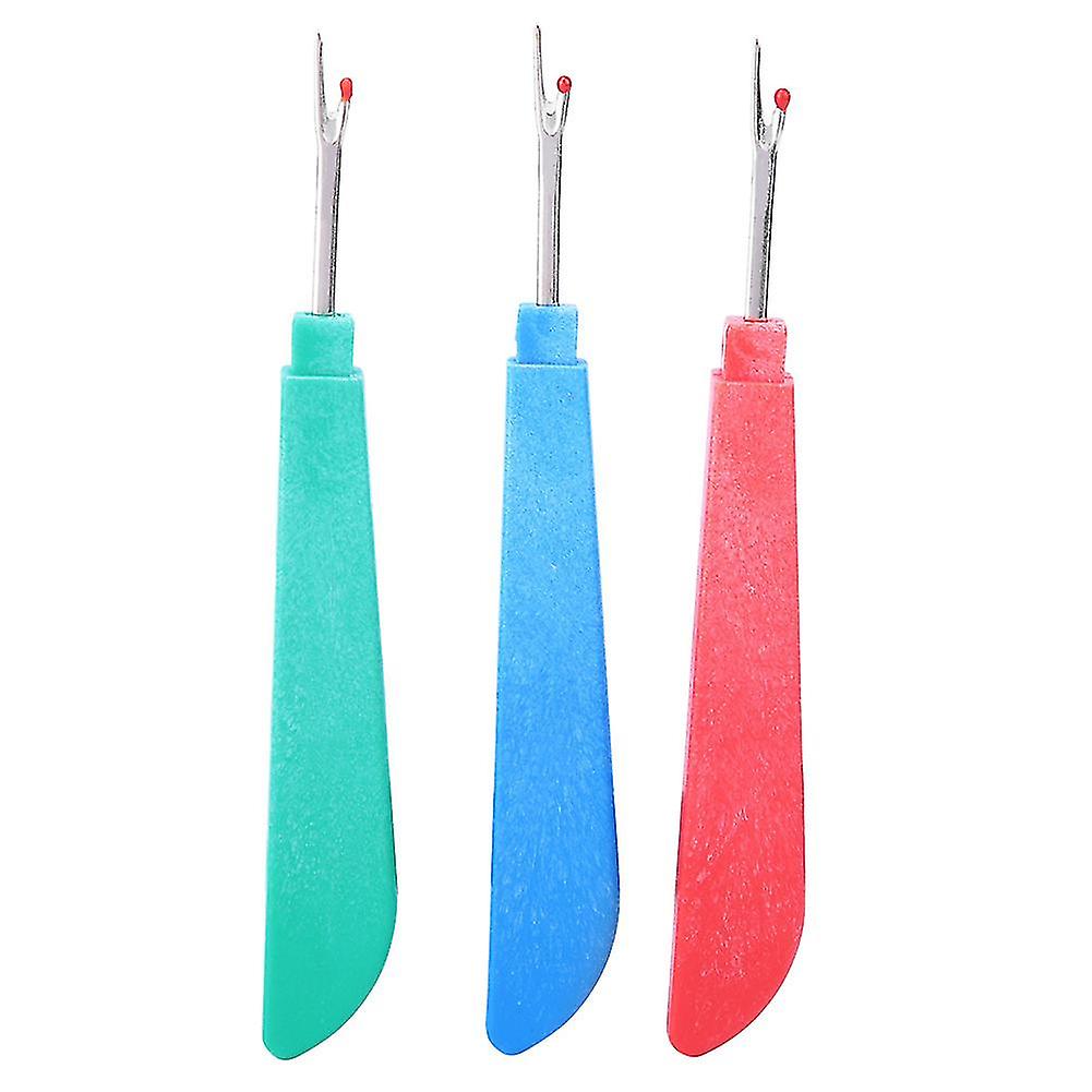 3 Pcs PP Cross-Stitching Tool Thread Cutter Sewing Textile Seam Ripper Hand Made DIY Tool