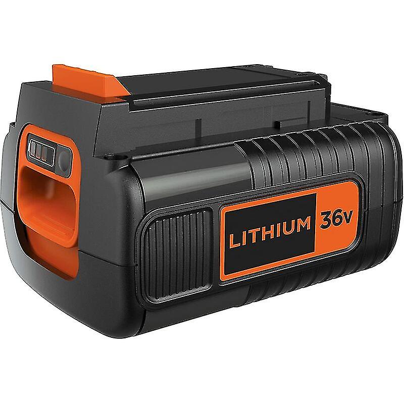Autumn Promotion,36v 2ah Lithium Battery, Compatible With All Black+decker 36v Tools, No Memory Effect, Low Self-discharge, Practical, Compact And Ver