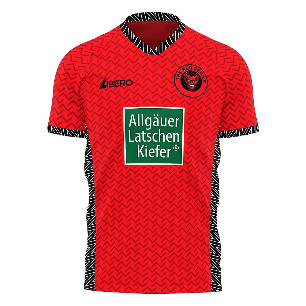  كايزرسلاوترن 2025-2026 طقم كرة القدم المفهوم المنزلي (ليبرو)