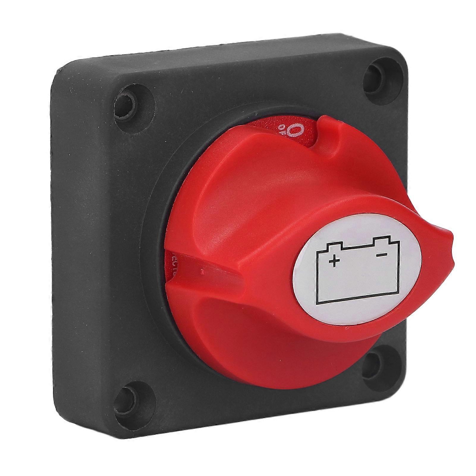 Battery Disconnect Switch A701 PM 275A 12-48V Red Clear Label