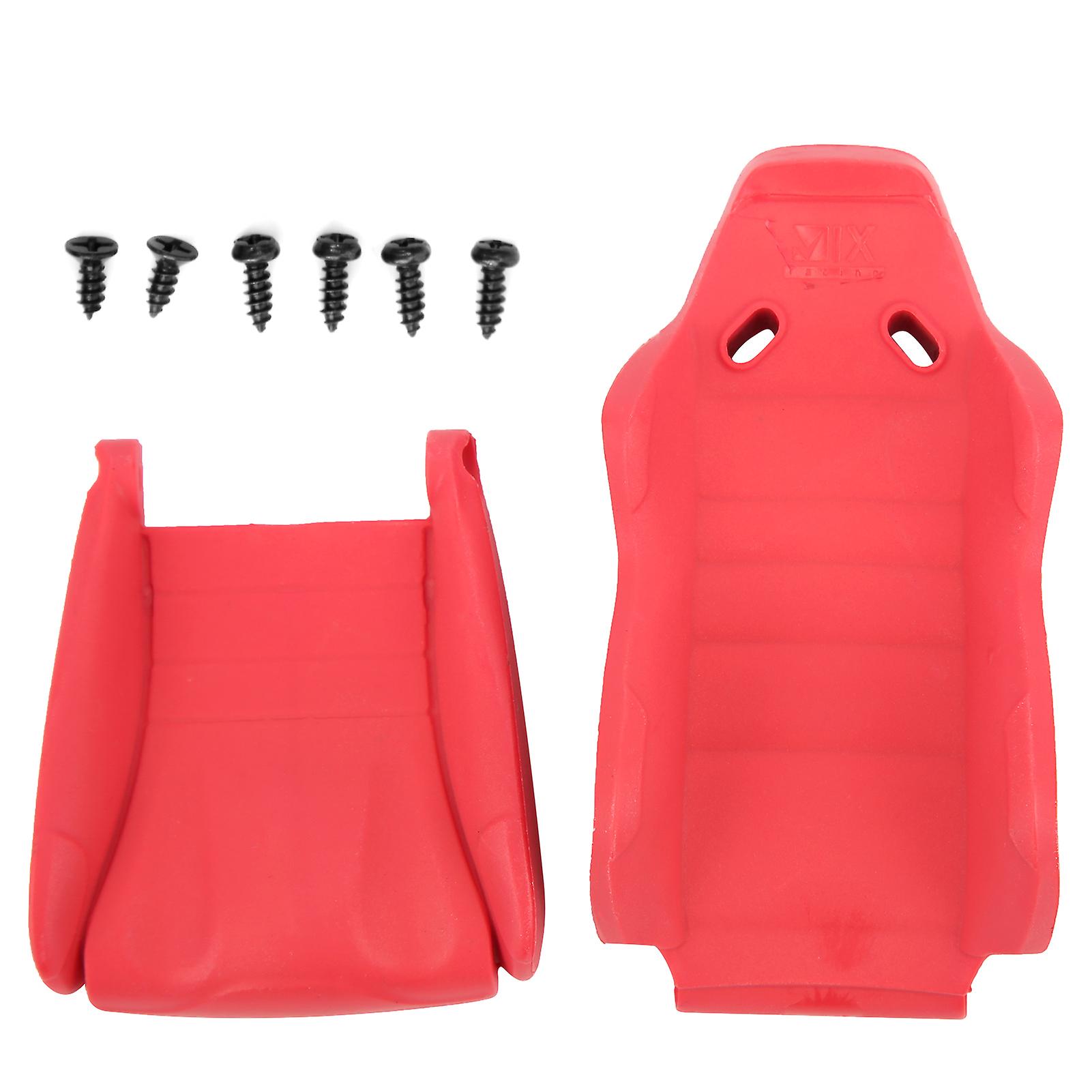 Plastic Driving Seat Interior Simulation Accessory for Axial SCX10/TRX4 1/10 RC CarRed