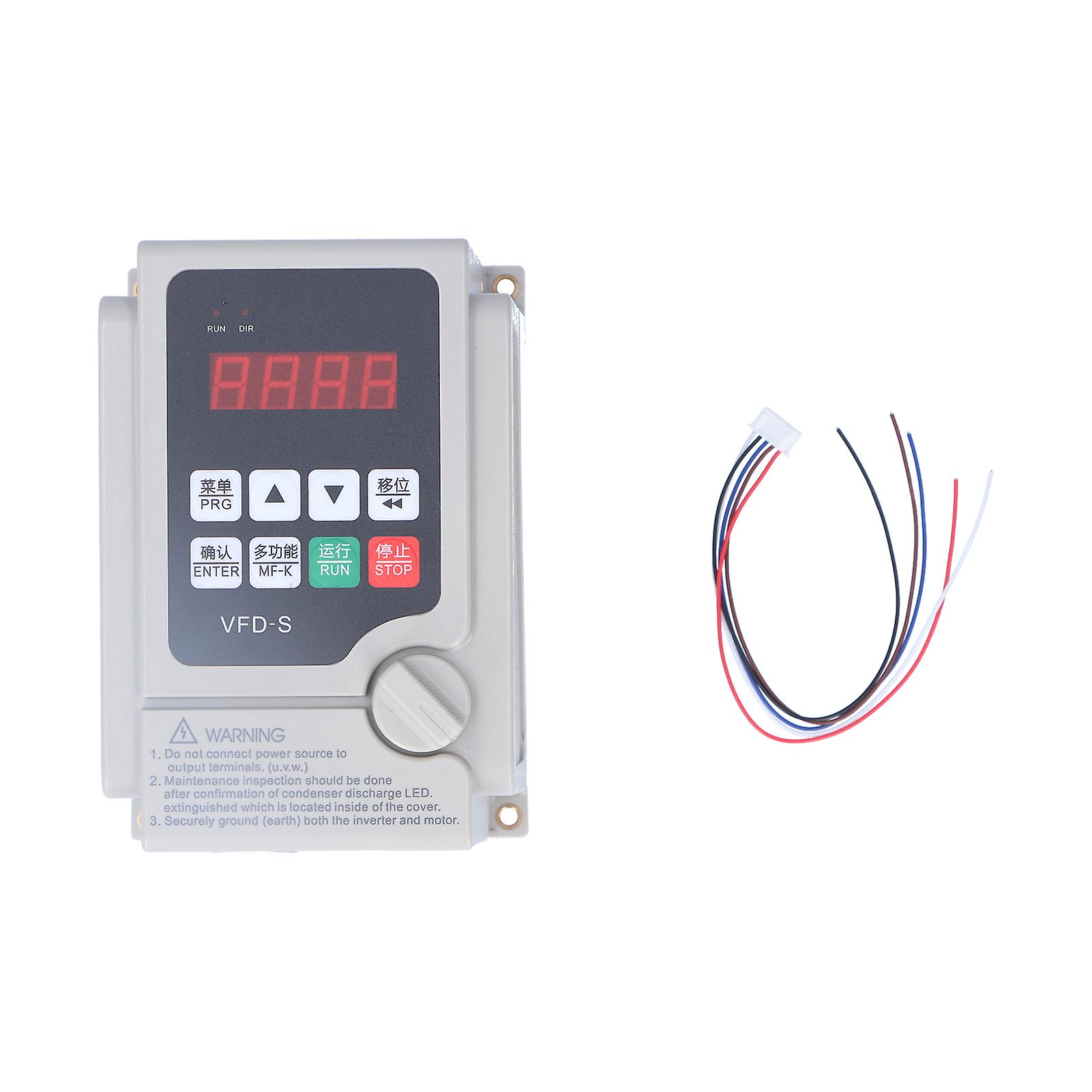 380 V 2,2 kW 3-Phasen-Frequenzumrichter VFD mit V F Closed-Loop-Steuerung