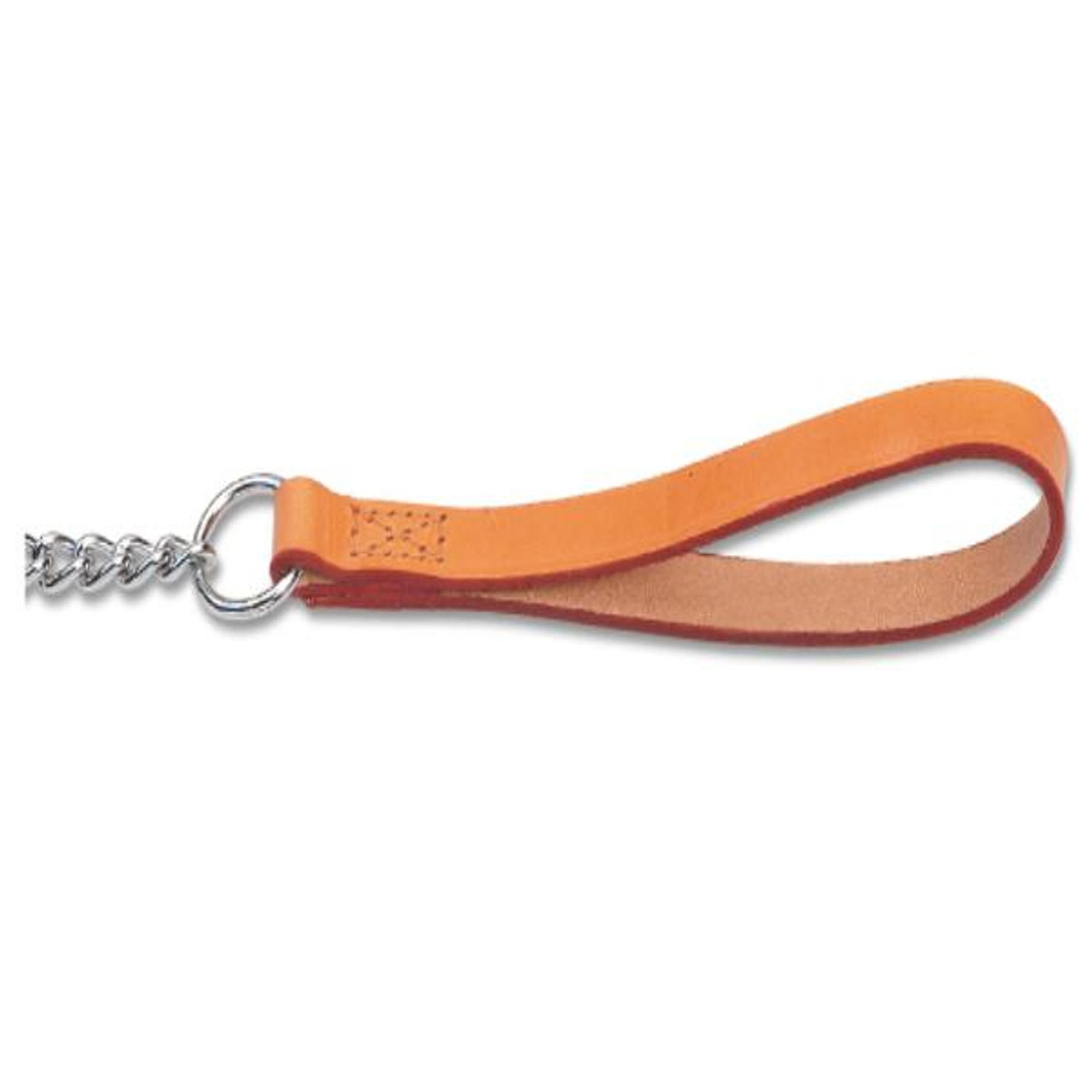 Ancol Heavy Chain Lead TH Handle Tan 76cm