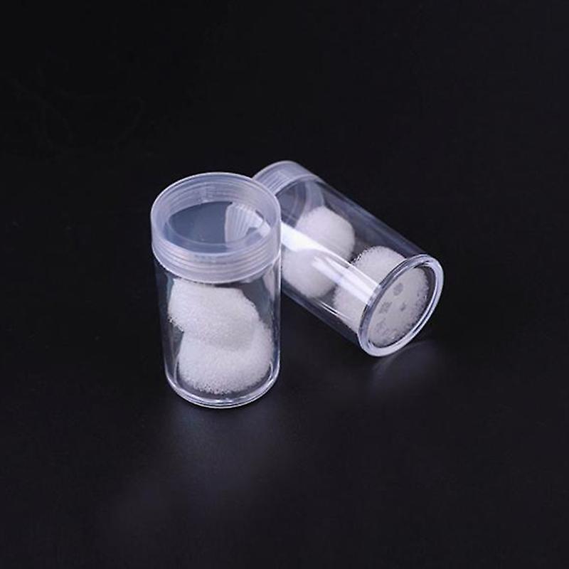 10Pcs 27mm Round Coin Capsule Short Tube Holder + 10Pcs Storage Box Container