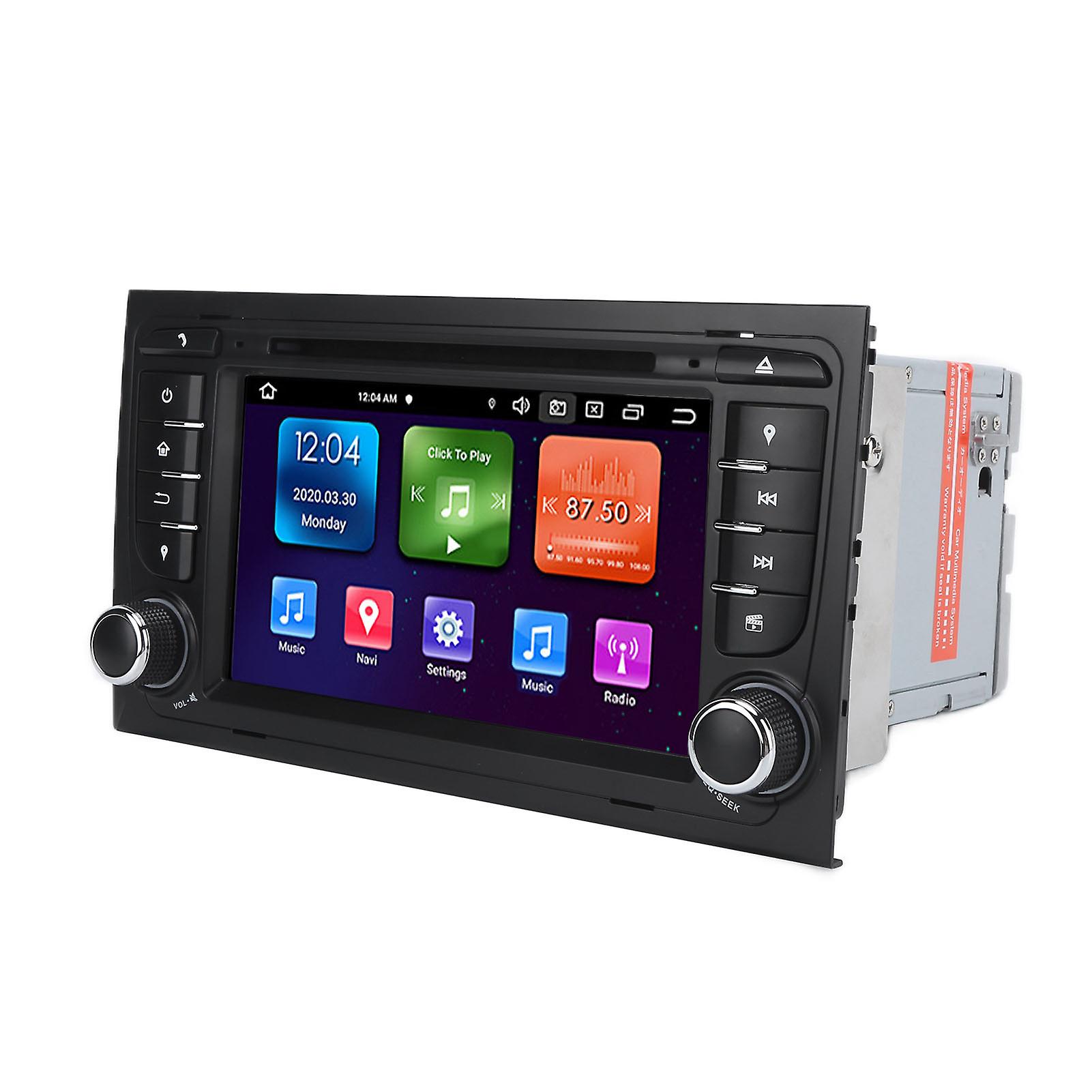 Car Stereo WiFi for Android 10.0 Octa Core 4+64G DSP Carplay Function Replacement for A4 2002‑2007
