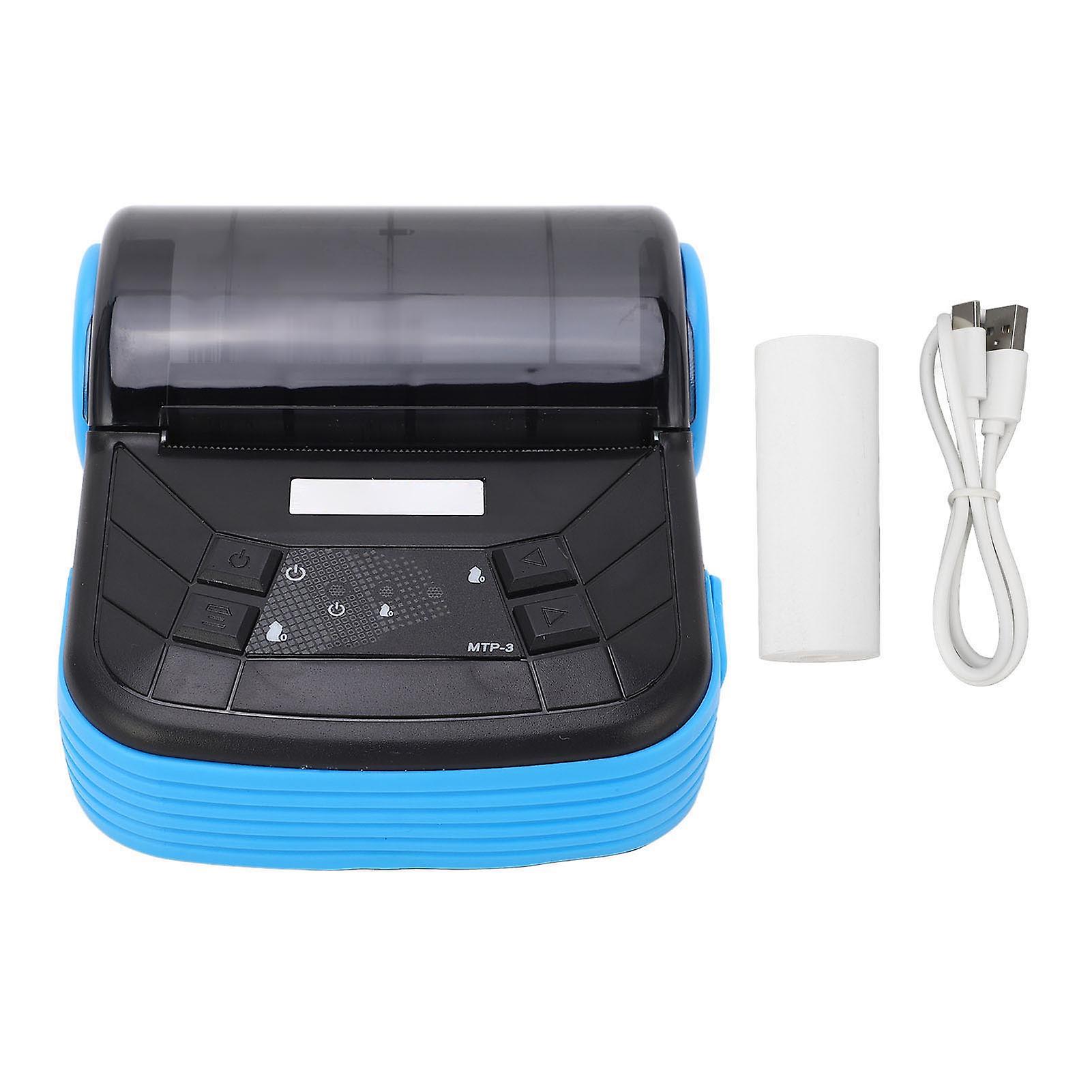 Thermal Bluetooth Printer Mini Wireless Portable 80mm for Receipt Ticket Bill Invoice POS