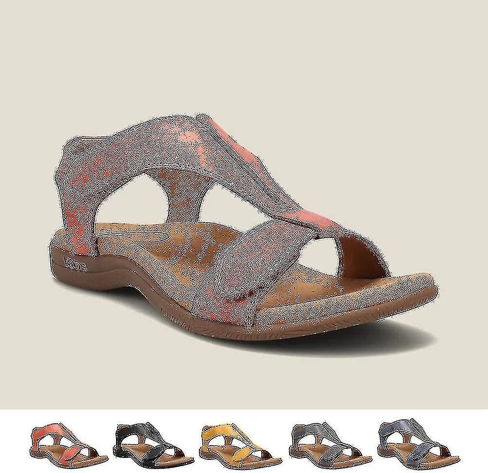 Naisten mukavat ortopediset sandaalit, ortopediset sandaalit, flat beach casual sandaalit