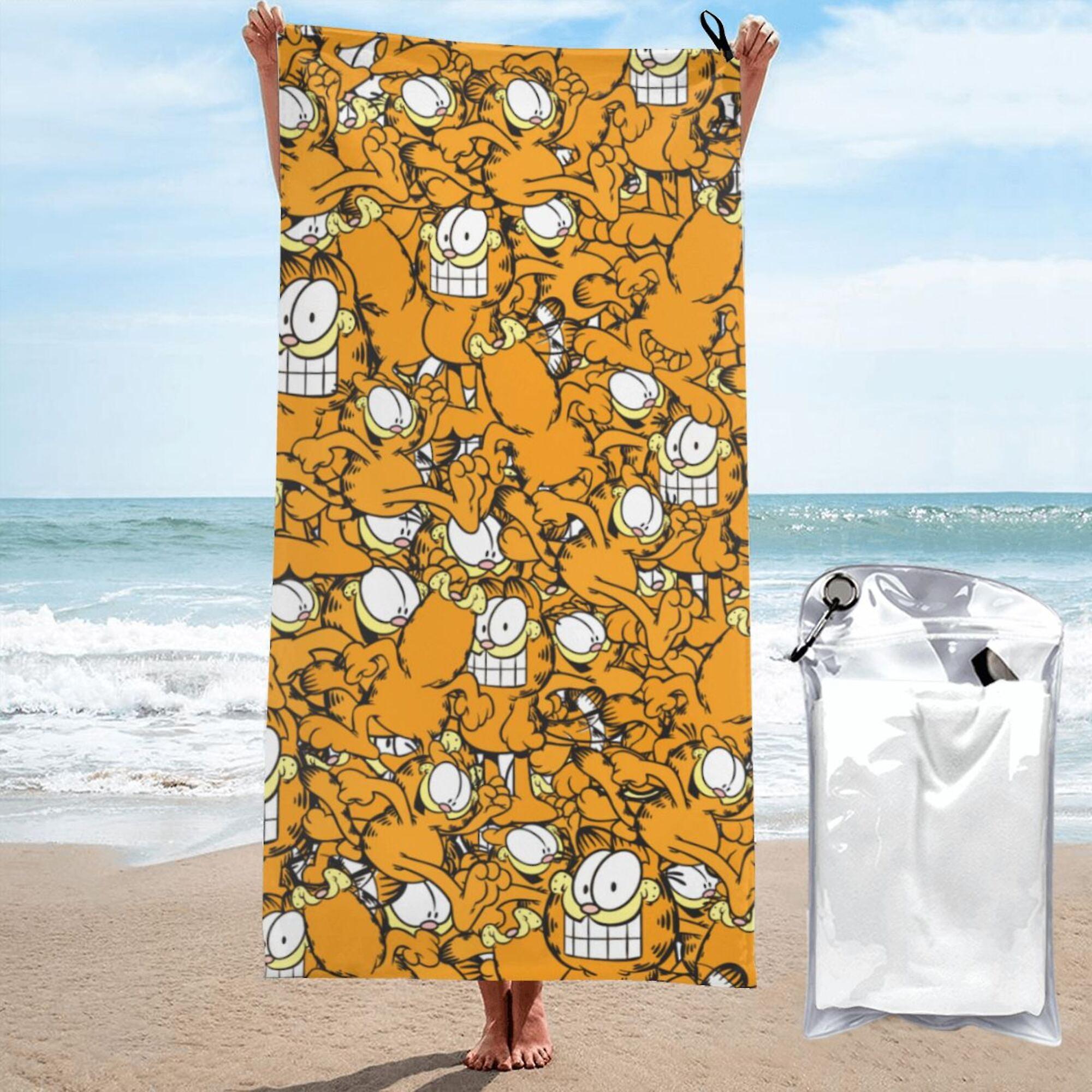غارفيلد ستوكات منشفة الشاطئ الشاطئ الصيف ماصة حمام كبير بركة مناشف الرمال والدليل على ملحقات الشاطئ الجافة السريعة
