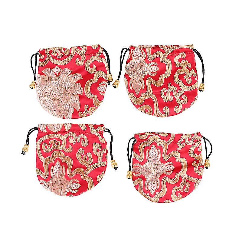 4pcs Sac en satin