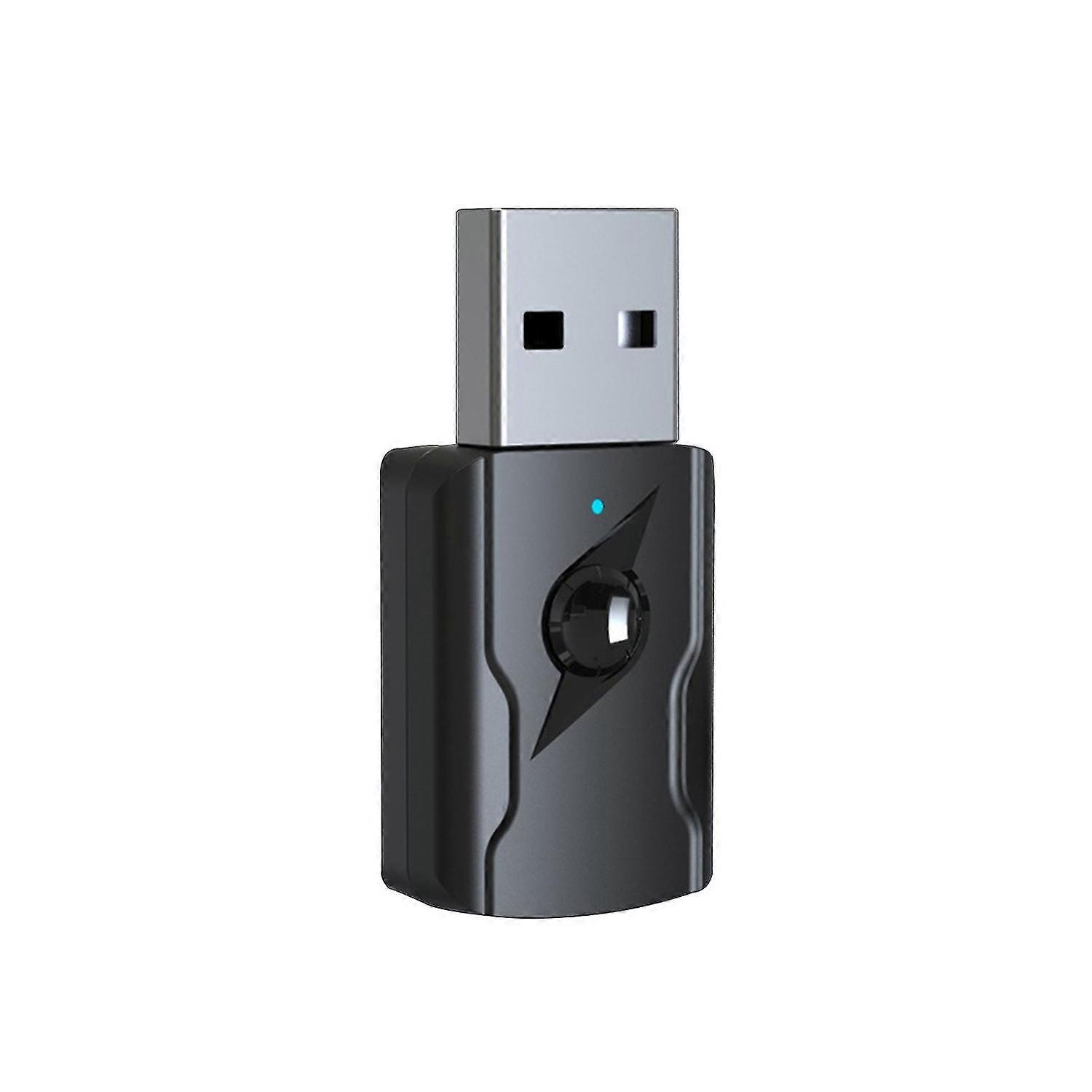 4 in 1 USB Bluetooth-compatible Transmitter Receiver Dual Output Car Computer TV Adapter