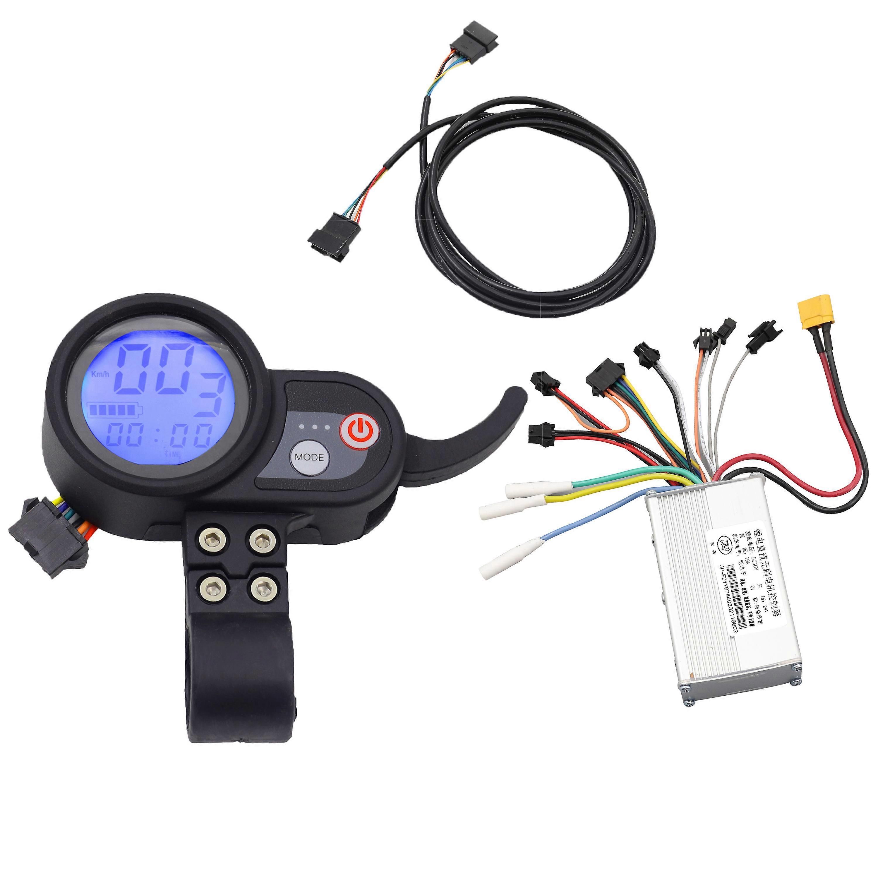 Controller Motore Per Bici Elettrica/scooter 24V/36V/48V/60V 250W/350W Con Display LCD Impermeabile - Regolatore Di Velocità