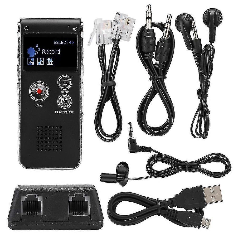 Sk-012 8g abs voice recorder phone recording lossless music dictation recorder