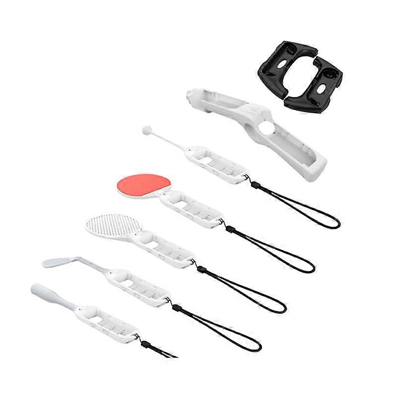 13 in 1 Accessories Kit Sense Shooting Handle Bracket Holder with Handle Steering Wheel Tennis Racket for NS Switch/Switch OLED