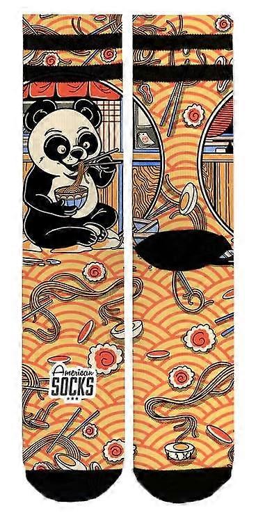 American Socks Panda Mid High Socks - Orange