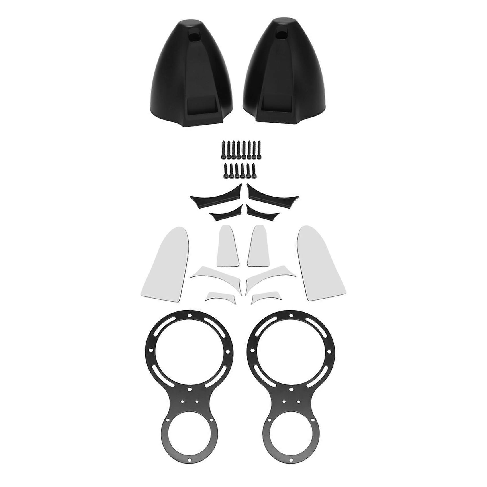 3.5 inch 2 Inch Car Audio Modified Three-Way Midrange Speaker Bracket Tweeter Base Speakers Box