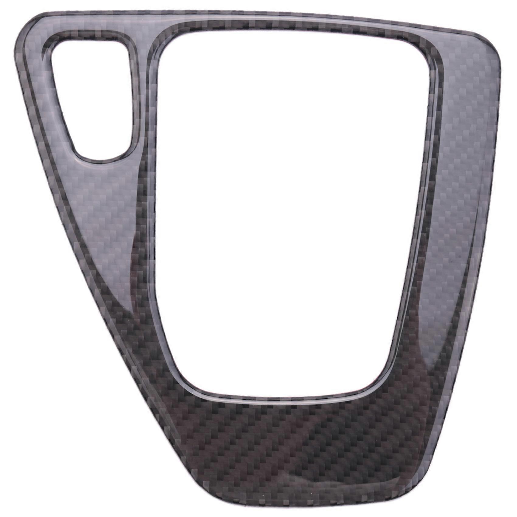 Carbon Fiber Center Control Gear Shift Panel Decorative 3D Sticker for 3 Series E90 320I 325I E91 E