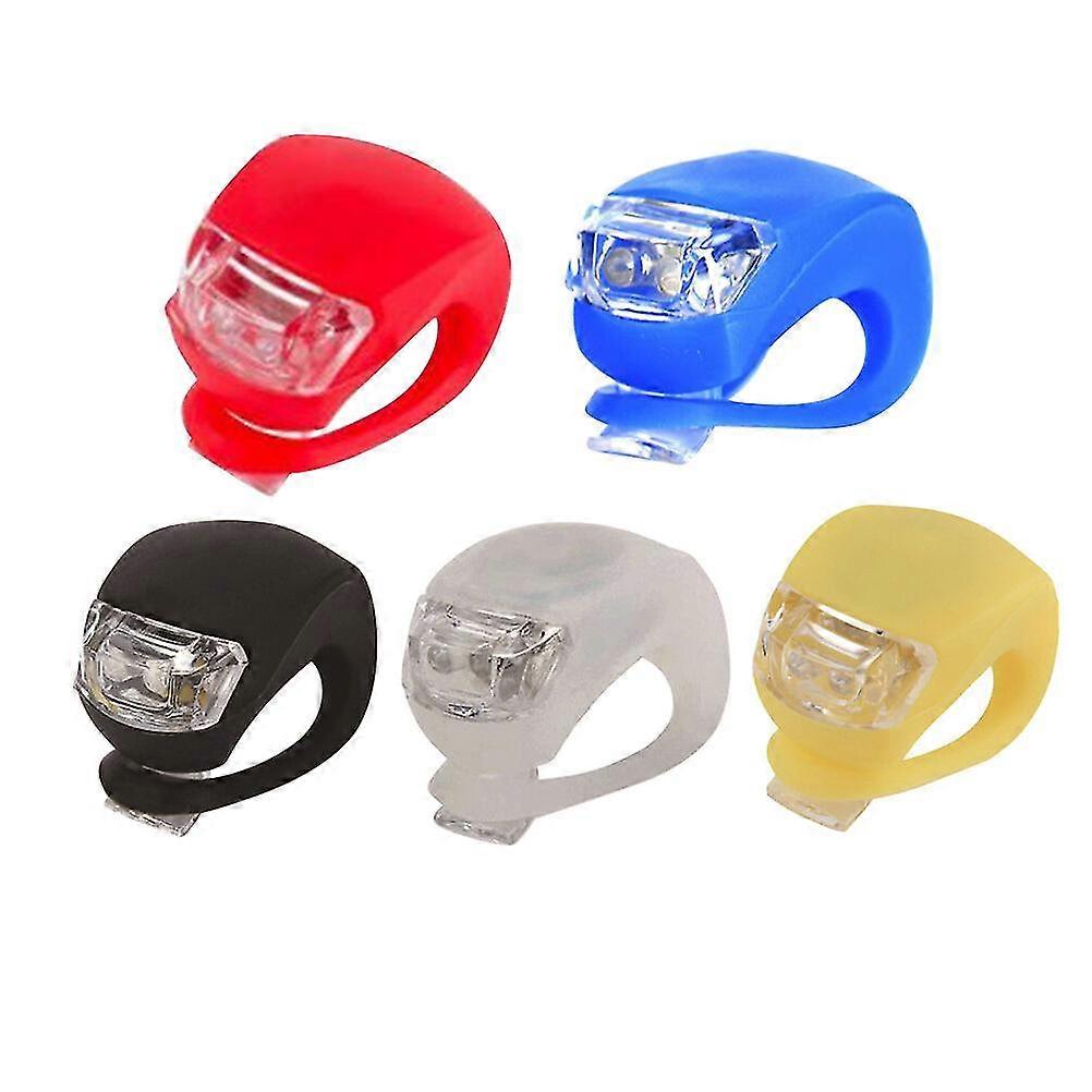 5 stk lys sykler oppladbare sykkelsykler mini LED-lys