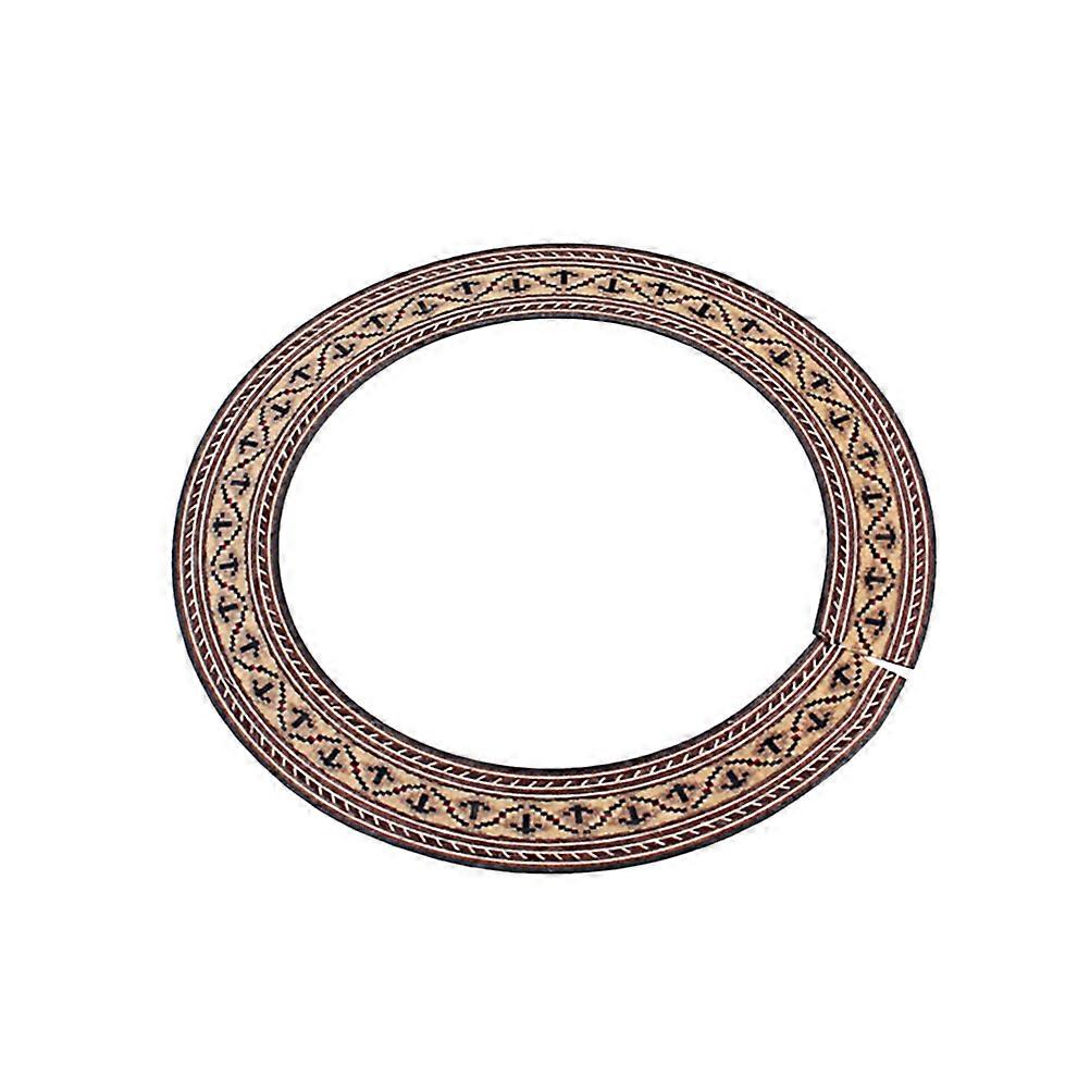 GXB20 Rosewood Gitarr Rosett Böjda Remsor Gitarr Ljudhål Inlägg Gitarr Dekaler 92,5 mm