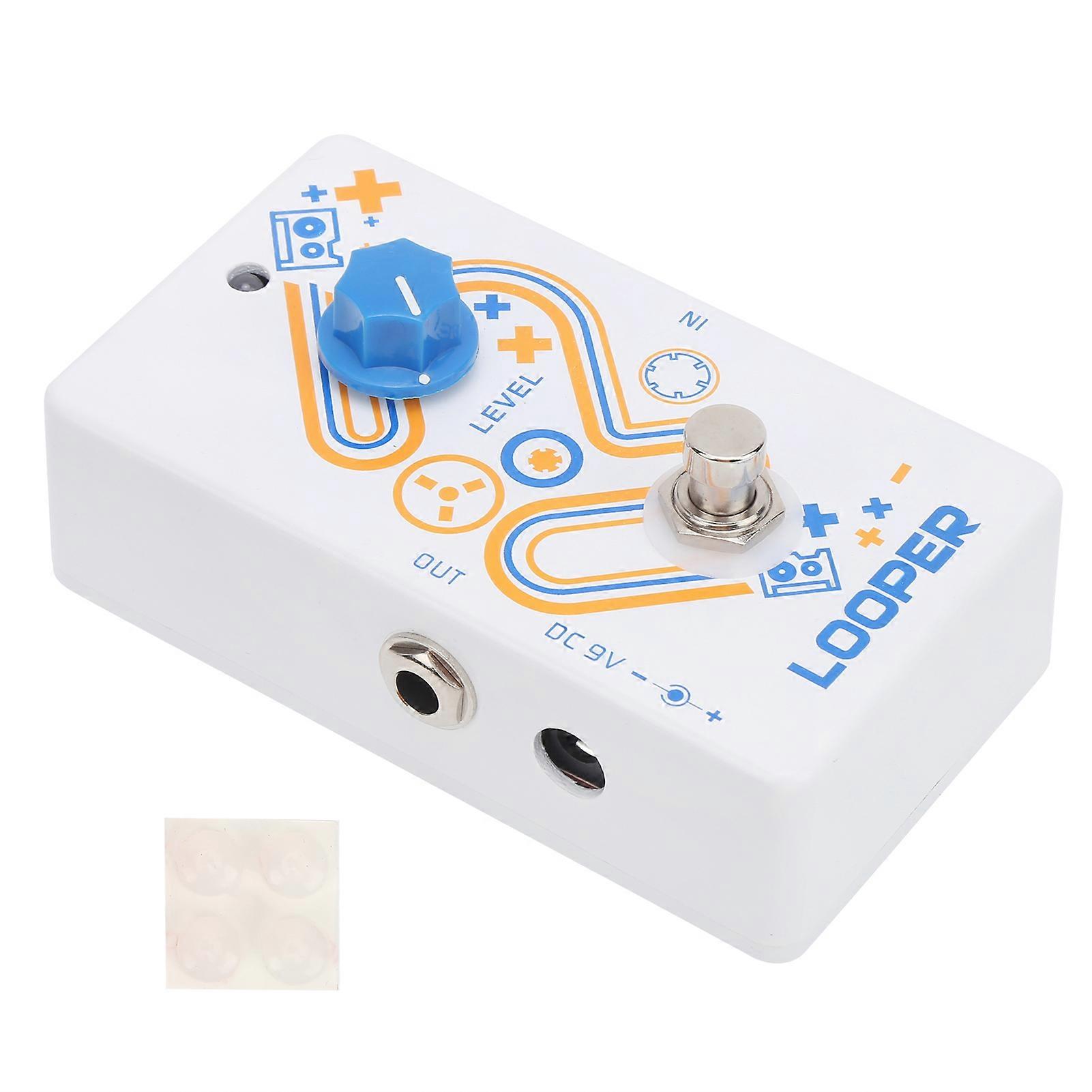 Electric Guitar Looper Pedal Loop Station 10 Minutes Looping Time Effect Recording Single Block