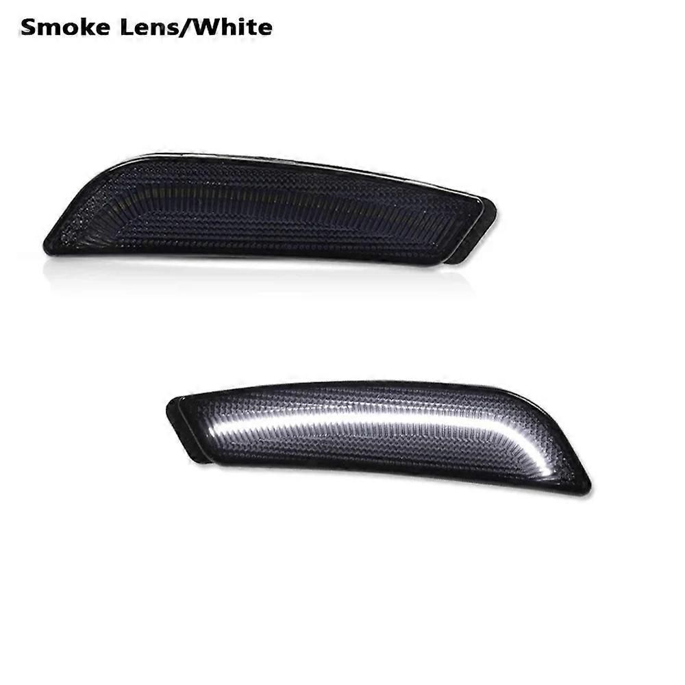 Bernstein/Weiß LED Auto Front Bumper Seitenmarkierungsleuchten Für Cadillac CTS / CTS V 2003 2004 2005 2006 2007 Blinker / Standlichter