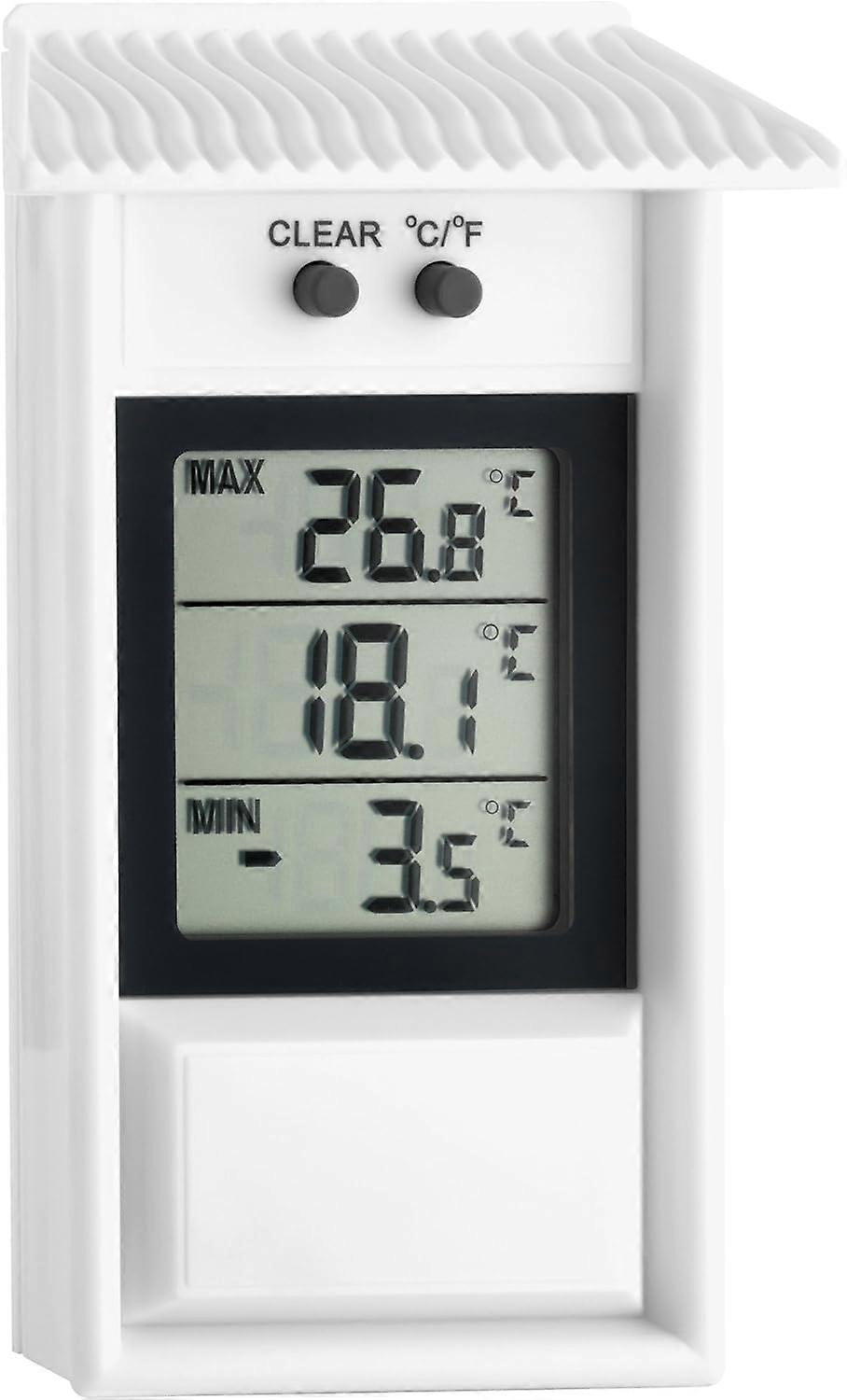 Digital thermometer with min-max