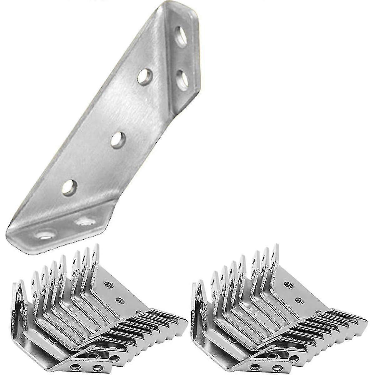 20PCS καθολικός γωνιακός συνδετήρας επίπλων, γωνία στερεώνει το γωνιακό βραχίονα Γ πλαισίων υποστήριξης τριγώνων πλαισίων υποστήριξης συνδετήρων