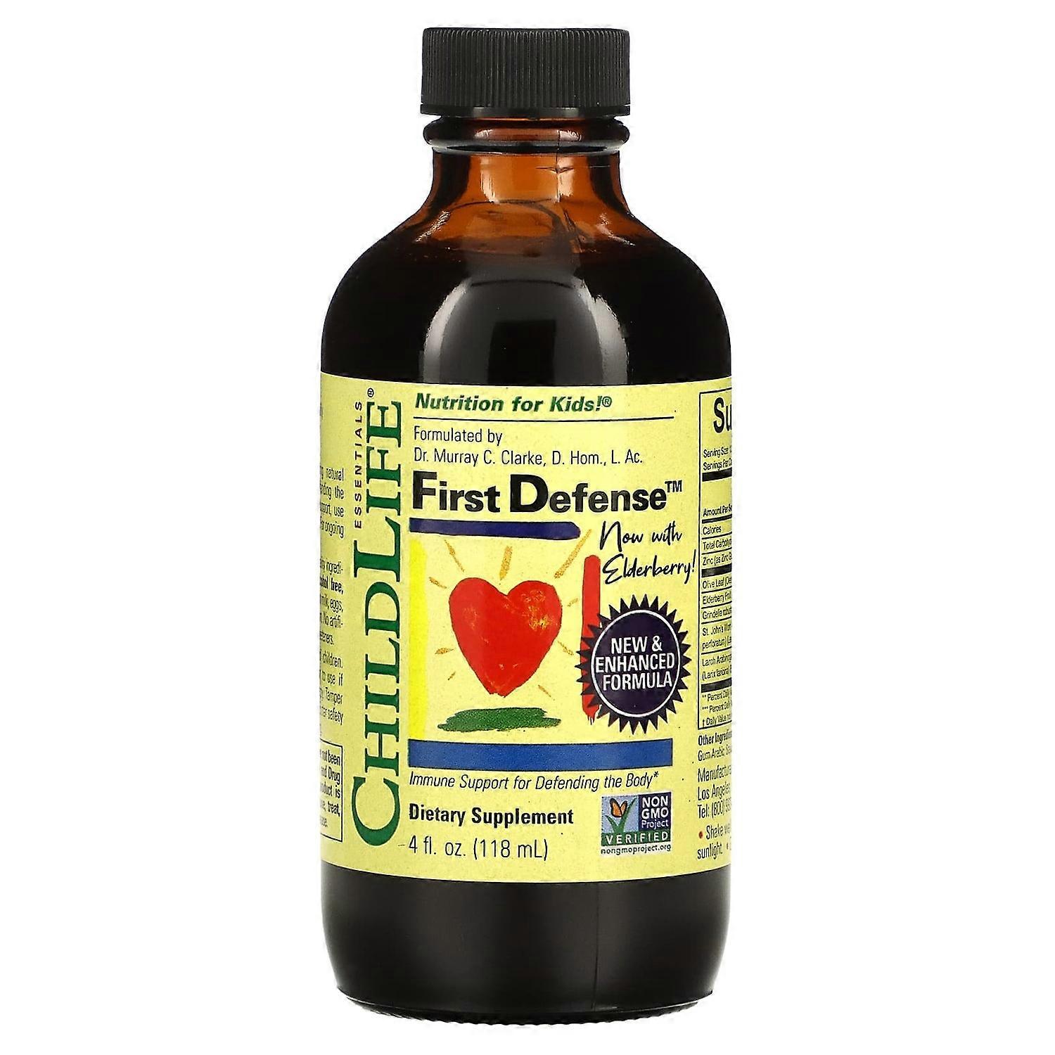 ChildLife Essentials, Essentials, First Defense, 4 fl oz (118 ml)