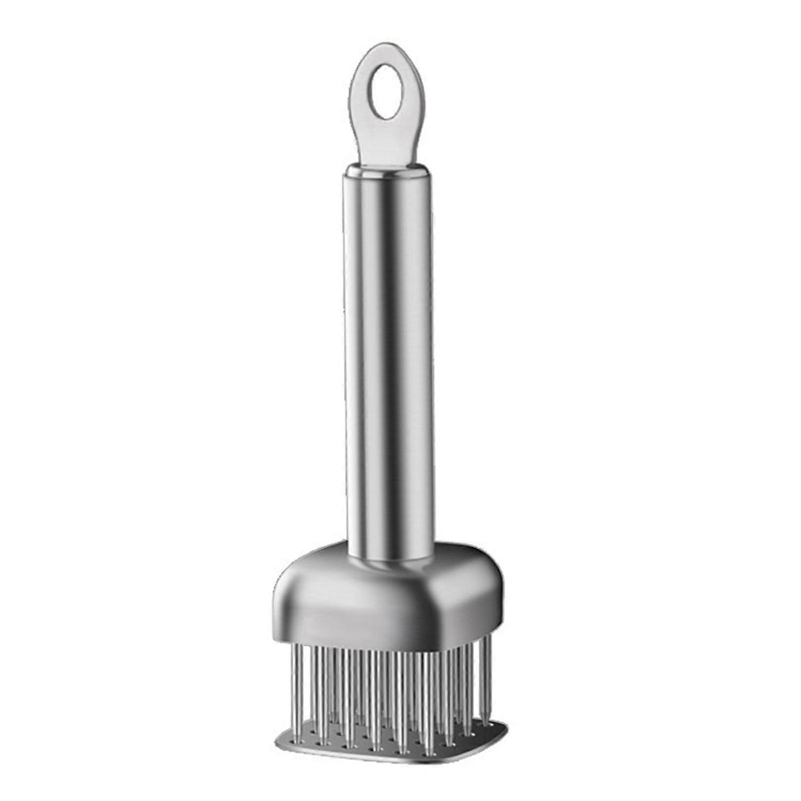Stainless Steel Beef Steak Tenderizer Hammer Automatic Rebound Design Durable Steak Tool For Meat Pounder Flattener